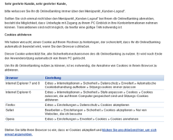 Learn how to login to deutsche online banking account. Online Banking Cookie Fehler Internet Deutsch Bank