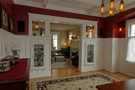 hooked on houses a fun place to get your house fix craftsman dining room built in furniture craftsman interior