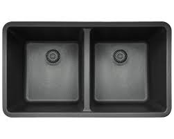 The whitehaven sink comes in several finishes—white is the. 802 Black Double Equal Bowl Quartz Granite Kitchen Sink