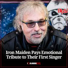 They never forgot where it all began. Iron Maiden just honored the voice  who helped launch their journey — Paul Mario Day — with words that cut  through decades of metal and