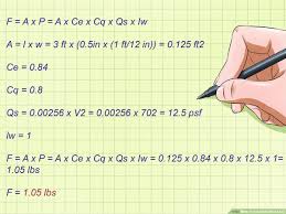 The Best Ways To Calculate Wind Load Wikihow