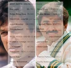 The last series between the two sides, in Kingston in 2021, was drawn 1-1,  but West Indies have not won a Test in Pakistan since November 1990. It's  also true that there