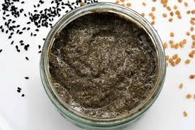 After the ingredients are thoroughly mixed, the mixture is slowly rubbed into the scalp. Black Seed Kalonji Hair Mask To Regrow Lost Hair Hair Buddha