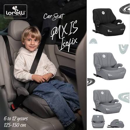 The Pyxis Isofix car seat is suitable for older children and provides them  with protection and a comfortable seating position. The easy installation  makes every family trip peaceful and safe. 🛣️ See