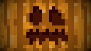 صور لعبة ماينكرافت Minecraft خلفيات كمبيوتر Minecraft Pumpkin Minecraft Face Pumpkin Wallpaper