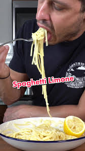 Soaghetti Limone is the best pasta to eat to beat the sunmer heat. Full  full