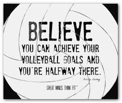 Inspirational Volleyball Quotes on Posters via Relatably.com