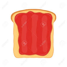 Pain Frit Pain Grille Avec Confiture De Fraises Pate De Gelee Fait Dans Le Style Plat De Dessin Anime Clip Art Libres De Droits Vecteurs Et Illustration Image 79228833