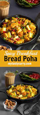 Bread Poha Recipe Indian Breakfast Recipe Recipe Breakfast Recipes Indian Poha Recipe Indian Breakfast