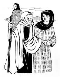 Free printable ruth and naomi old testament coloring page for kids to download, ruth and naomi old testament coloring pages. Ruth And Naomi Saint Mary S Press