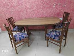 It is clean, sturdy and in good condition. Move Out Sale Table 6ft X 3ft 6 Seater Wooden Dining Table Bangalore Buy Sell Used Products Online India Secondhandbazaar In
