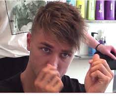 Long stacked bob with bangs. Side Swept Fringe Short Sides Cool Mens Haircuts Mens Hairstyles Undercut Side Fringe Haircuts