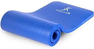 Prosourcefit Extra Thick Yoga And Pilates Mat 13mm Or 1 25mm 71 Inch Long High Density Exercise Mat With Comfort Foam And Carrying Strap Mat Exercises Mat Pilates Yoga Pilates