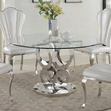 Willa Arlo Interiors Geir Dining Table Wayfair Glass Dinning Table Glass Round Dining Table Glass Dining Table