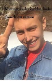 Blommor under kudden, båda drömde om varann ~ Dante Lindhe