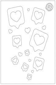 When it gets too hot to play outside, these summer printables of beaches, fish, flowers, and more will keep kids entertained. Free Printable Heart Coloring Pages For Kids Very Adorable