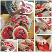 I think it's a perfect fine motor and gross motor activity for summer. Fun Fine Motor Skills With Watermelons Little Bins For Little Hands