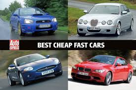 All the cars in the top ten cheapest cars to insure list had premiums ranging from $1,324 per year to $1,377. Best Cheap Fast Cars 2020 Auto Express