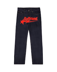 Джинсы Y2k с надписью Badfriend, брюки в стиле хип-хоп, Мешковатые Черные  джинсовые брюки, Новые широкие брюки в стиле Харадзюку, панк-рок, уличная  одежда | AliExpress