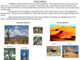 Deserts are dry, arid areas that receive very little rain. Polar Habitats Prezentaciya Onlajn