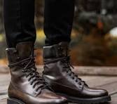 Las mejores ofertas en Botas formal superior de cuero sin ...