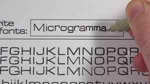 Image result for Microgramma