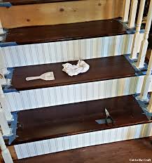 You'll probably need at least two coats of paint; Staircase Reveal Cut To The Craft