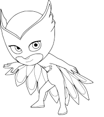 Dessin pyjamasque a imprimer / dvd littlest pet shop et coloriages : Coloriage Pyjamasques Bibou A Imprimer Sur Coloriages Info