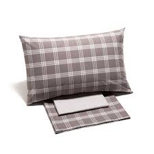 Lenzuolo di seta lenzuolo di raffreddamento lenzuolo antirughe resistente alle macchie profondo lenzuola in tinta unita in 4. Lenzuola Caleffi Puro Cotone Tinto In Filo Completo Scozzese Naturale