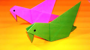 230 micron / 67lb is ideal. How To Make A Simple Paper Bird Easy Tutorials Youtube
