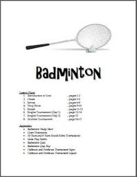 Badminton Unit For Physical Education In 2020 Badminton Physical Education Education