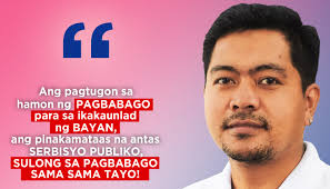 Konsehal Raymond Esteves numero 13