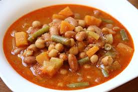 Las recetas de cocina de. Receta De Olla Gitana Murciana Mercado Calabajio