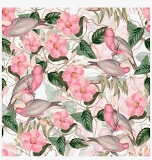 Lip gloss or lip stain? 18 Victorian Blush Pink Watercolor Birds And Flowers Periwinkle Free Transparent Png Download Pngkey