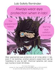 But the type of poster that is most commonly found in in addition to fighting for attention, a group of posters can look like a wall of clutter and get overlooked as a result. Lab Safety Posters Johns Hopkins Lab Safety