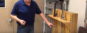 Once the valves are off, open the faucet to drain any remaining water and equalize air pressure. How To Remove The Flow Restrictor From A Kitchen Faucet