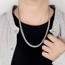 Men 925 Sterling Silver Dragon Chain Necklace Fashion 5MM-20 "22" 24 " 26"  Solid Thick squareLink Choker Boys Golden Jewelry Gift, 20 inches, Sterling  Silver, No Gemstone : Amazon.com.au: Clothing, Shoes & Accessories