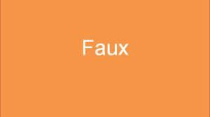 Pronounce it as you would fo, or bow with f instead of b.answerthere are three ways you can pronounce 'fawx'.the most correct english proncounciation is just as 'foe' your answer. How To Pronounce Faux In English American Youtube