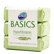 Dial basics bar soap is one of the most used hypoallergenic soap. Dial Basics Hypoallergenic Bar Soap 3 2 Oz By Dial Buy Online In Burkina Faso At Burkinafaso Desertcart Com Productid 102560739