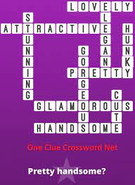 Every word in each puzzle can be deduced from the picture. Pretty Handsome Bonus Puzzle Get Answers For One Clue Crossword Now