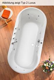 Whirlpool badewannen und whirlpools günstig in deutschland kaufen. Ovaler Whirlpool Fur Wellness Im Eigenen Bad Duschmeister
