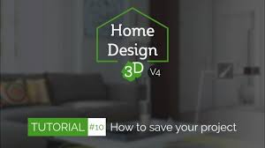 Home Design 3d Tuto 10 How To Save Share Your Project Youtube