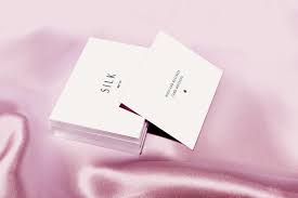 Silk lamination gives the surface the same feel and appearance as the luxurious fabric. Silk Business Card Mockup On Behance