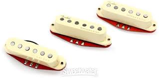 Fender stratocaster pickup wiring diagram. Fender Ultra Noiseless Hot Passive Stratocaster 3 Piece Pickup Set Cream Sweetwater