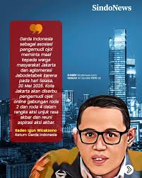 Para driver online bakal menggelar aksi mogok massal pada Selasa, 20 Mei  2025 besok. Selain mematikan aplikasi, mereka juga bakal melakukan aksi  demo di kawasan Jakarta. Salah satu driver online yang menggelar