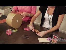 Pin By Graphic 45 On Graphic 45 Creative Organization Graphic 45 Hat Boxes Altered Boxes