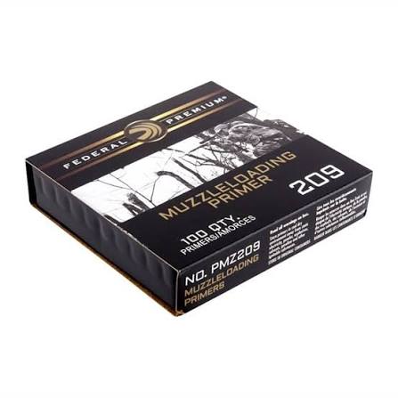 FEDERAL .209 Muzzleloader Primers 100/Box | UPC: 604544619744