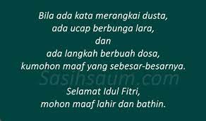 Teramat banyak rasa gembira menghampiri. Kata Kata Ucapan Selamat Lebaran Hari Raya Idul Fitri 2021 Menyentuh Hati