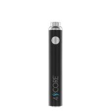 Boost Your Vaping: 4Score 650mAh Dual Charge Vape Pen Battery - Black