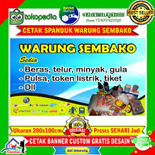 Kumpulan 60 contoh desain spanduk warung seblak koleksi kasima grafika. Jual Spanduk Warung Toko Sembako Bahan Bakar Minyak Kab Jombang Cah Rantau Tokopedia